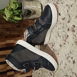 UGG toddler Rennon high top sneaker